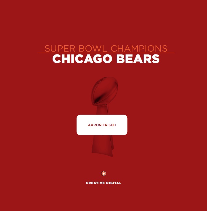Chicago Bears book cover