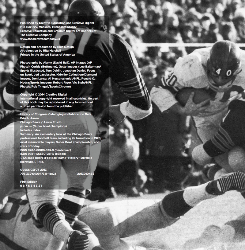Chicago Bears — page 1