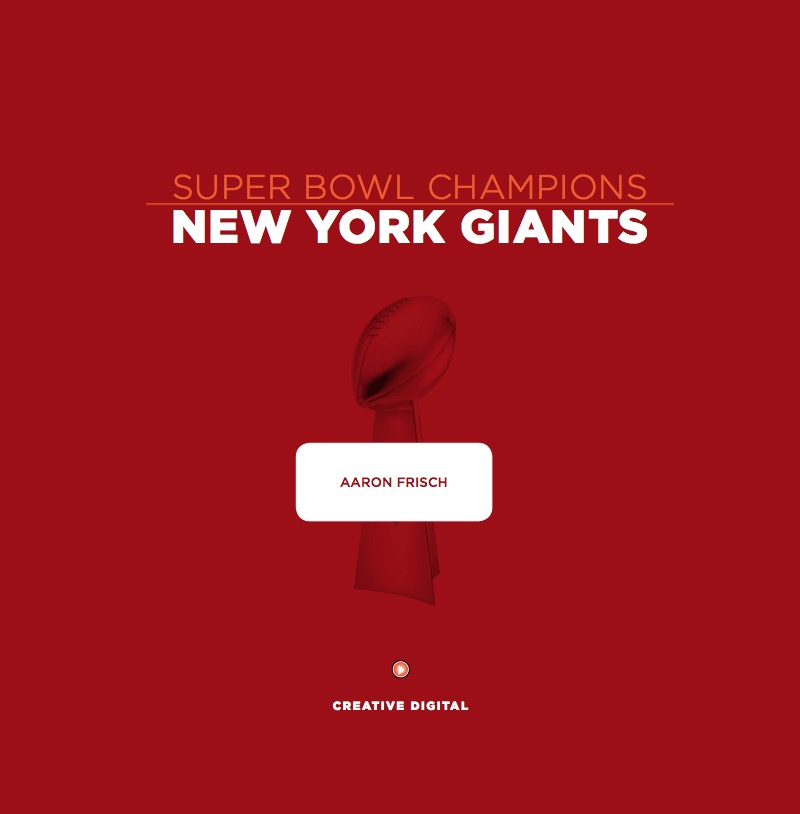 New York Giants book cover
