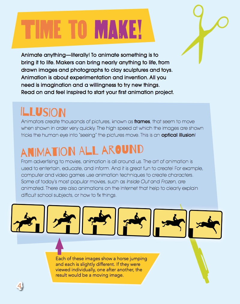 Maker Projects for Kids Who Love Animation — page 1