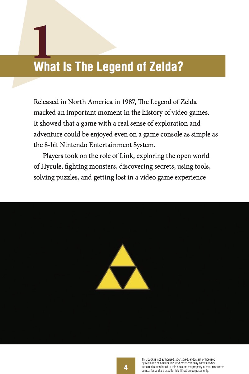 The Legendary World of Zelda — page 1