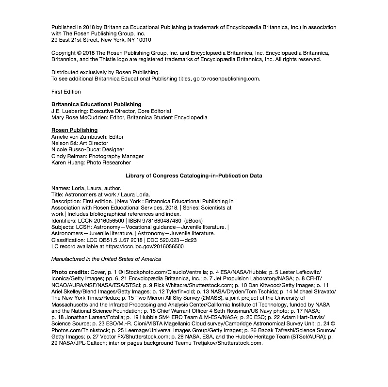 Astronomers at Work — page 1