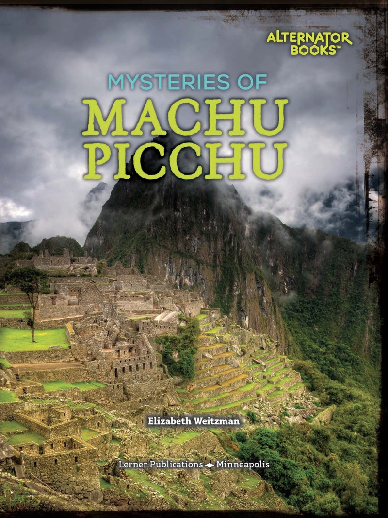Mysteries of Machu Picchu book cover