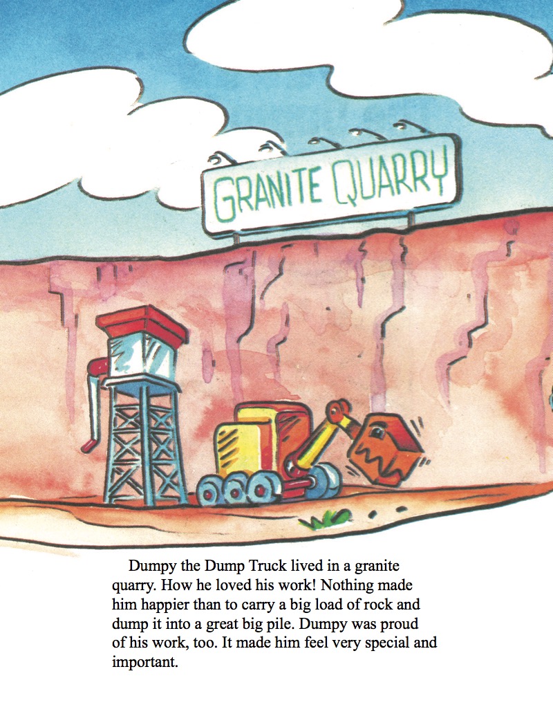 Dumpy The Dump Truck — page 1