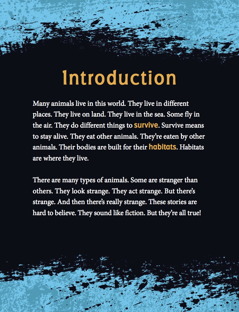 Wild Animals — page 1