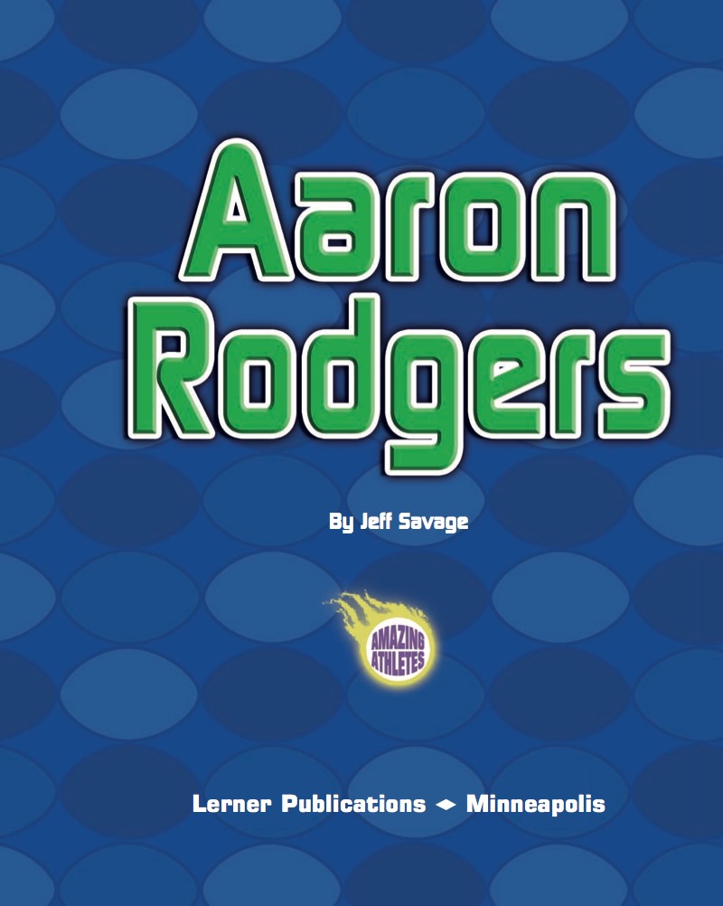 Aaron Rodgers book cover