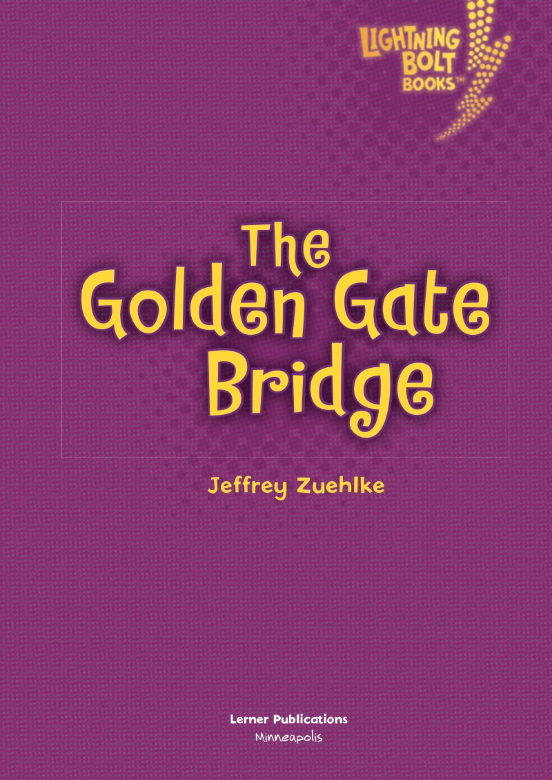 The Golden Gate Bridge book cover