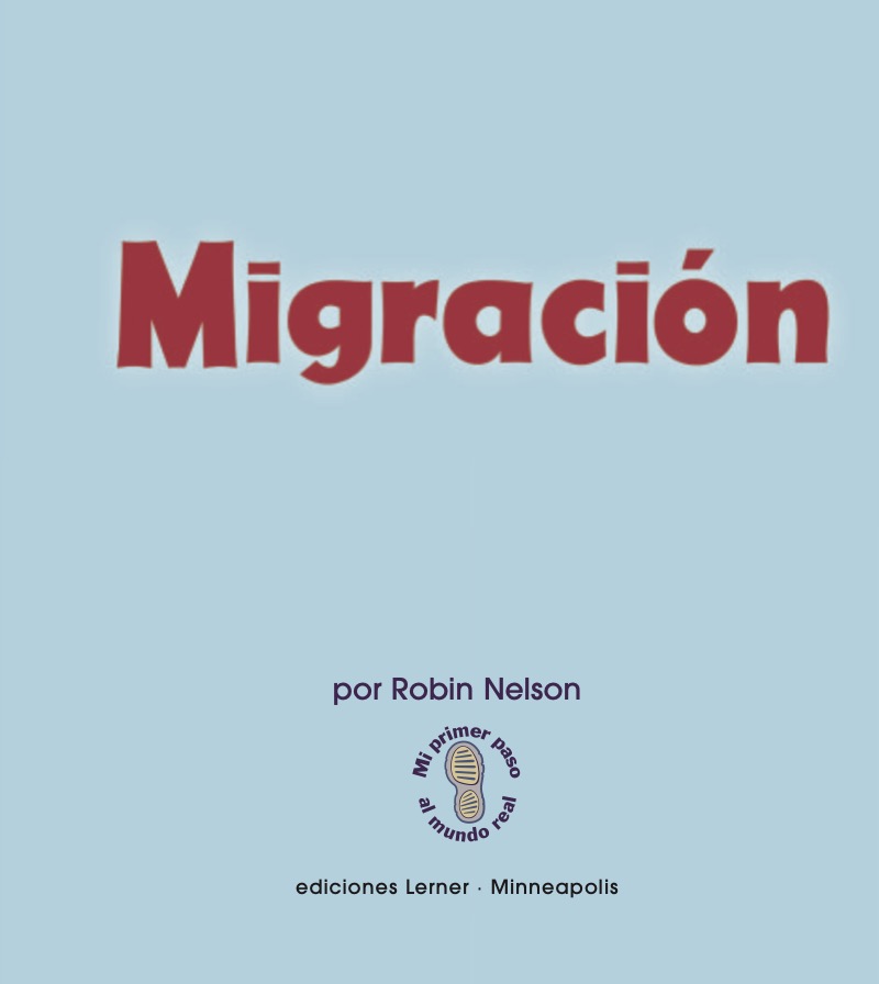 Migración (Migration) book cover