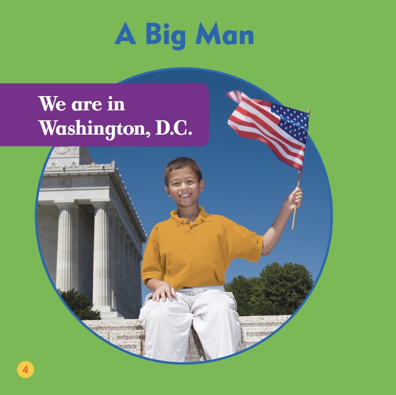 Hello, America!: Lincoln Memorial — page 1