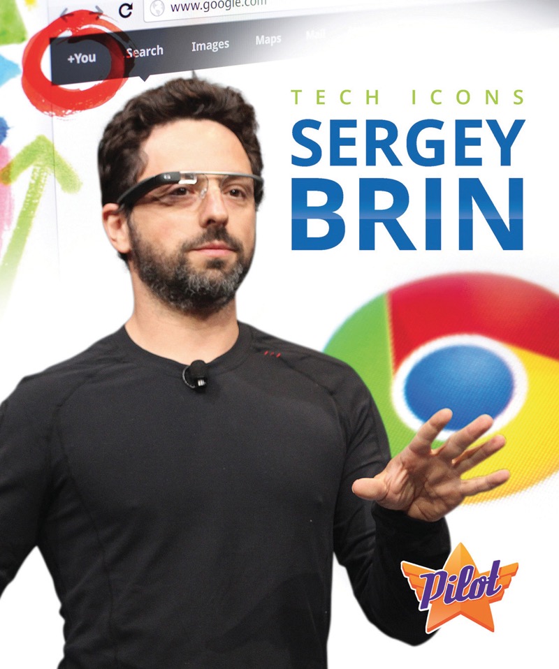 Sergey Brin book cover