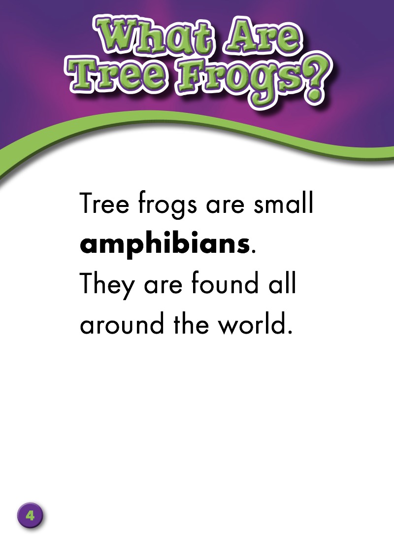 Tree Frogs — page 1