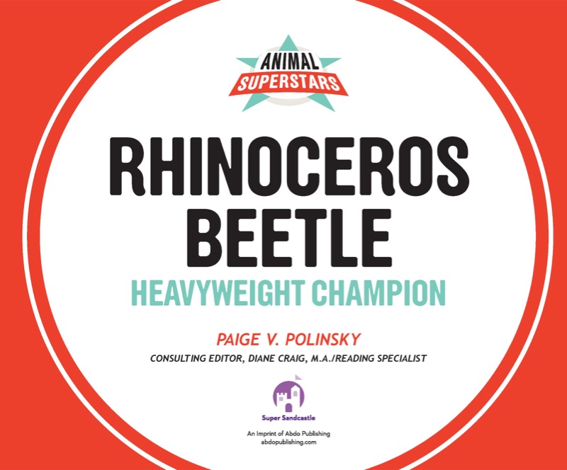 Rhinoceros Beetle: Heavyweight Champion book cover
