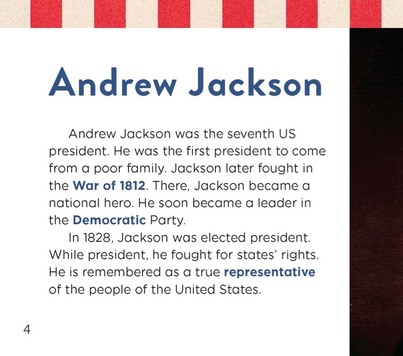 Andrew Jackson — page 1