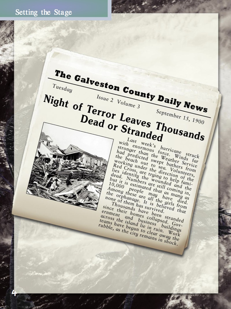 Surviving The Galveston Hurricane — page 1