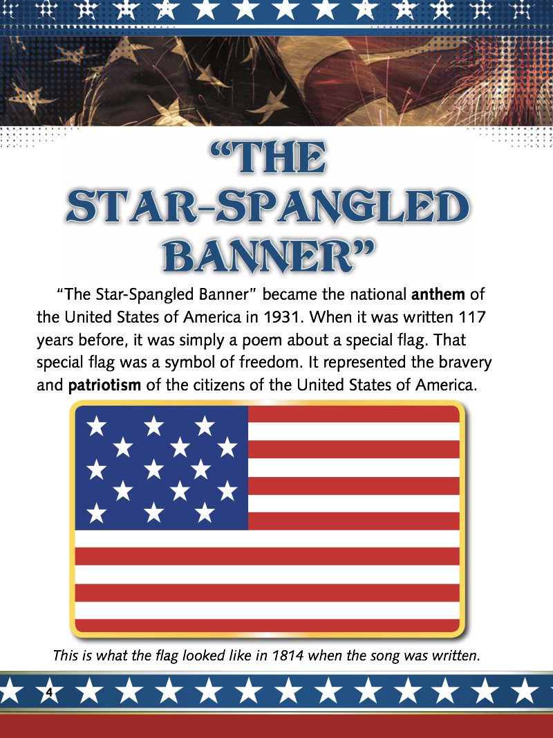 The Star Spangled Banner — page 1