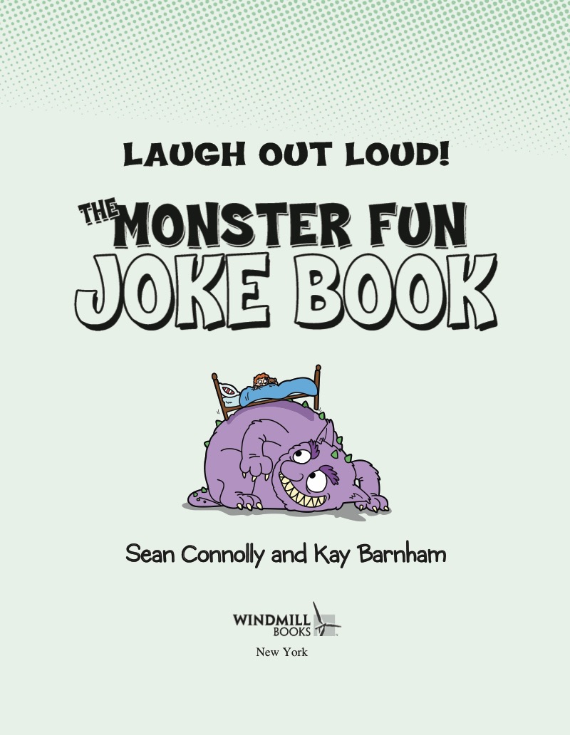 The Monster Fun Joke Book book cover