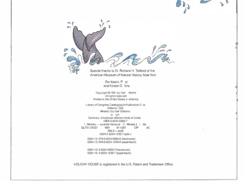 Whales — page 1