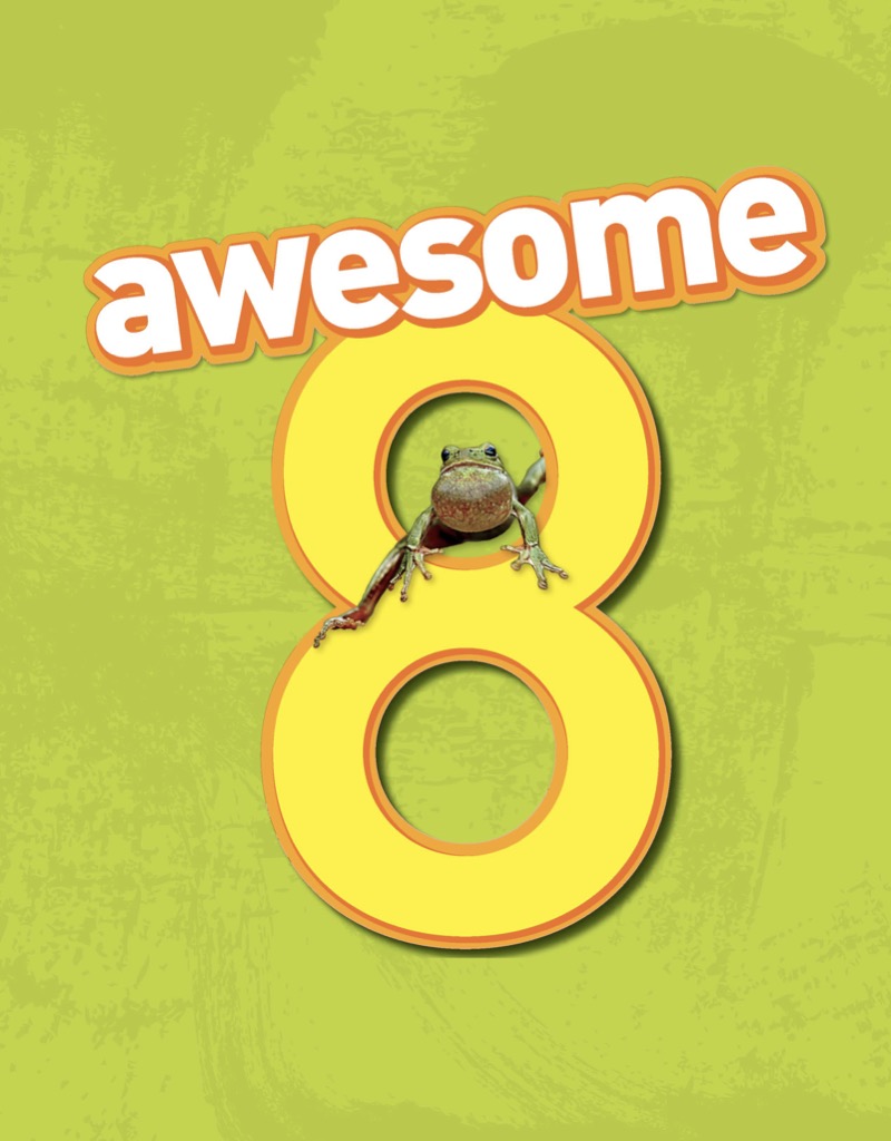 Awesome 8: 50 Picture-Packed Top 8 Lists! book cover