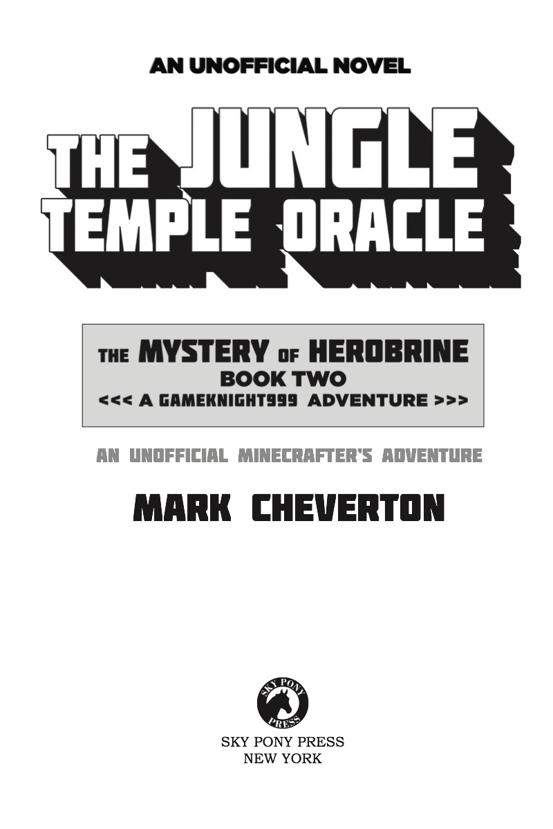 The Jungle Temple Oracle: The Mystery of Herobrine Book Two book cover
