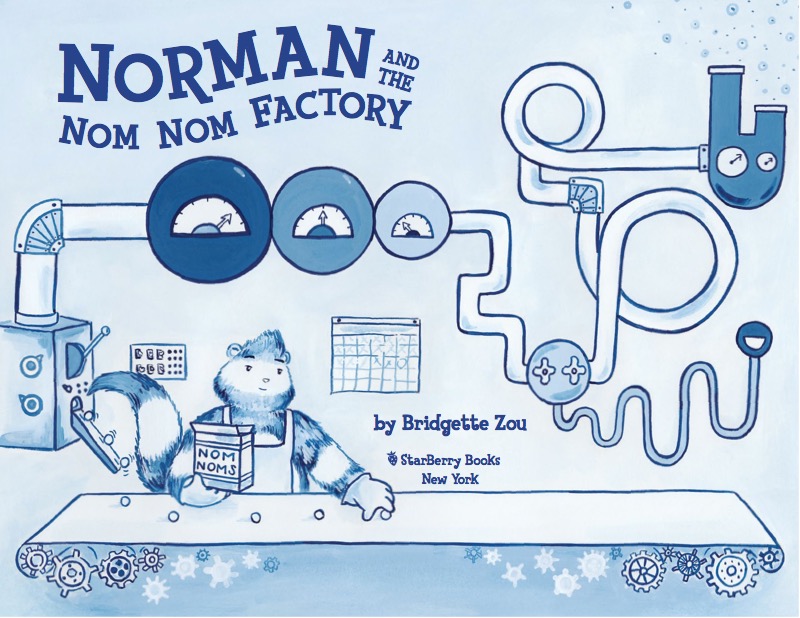 Norman and the Nom Nom Factory book cover