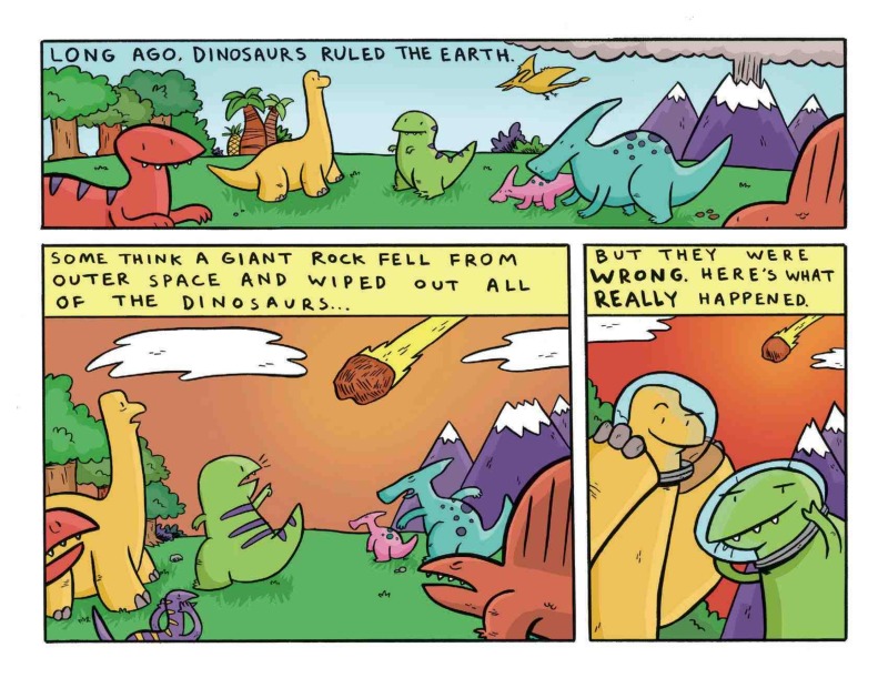 Dinosaurs in Space — page 1