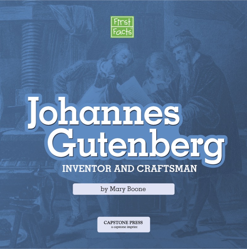 Johannes Gutenberg: Inventor and Craftsman book cover