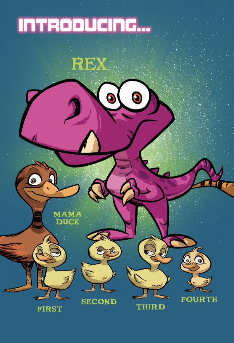 Ugly Dino Hatchling: A Graphic Novel — page 1