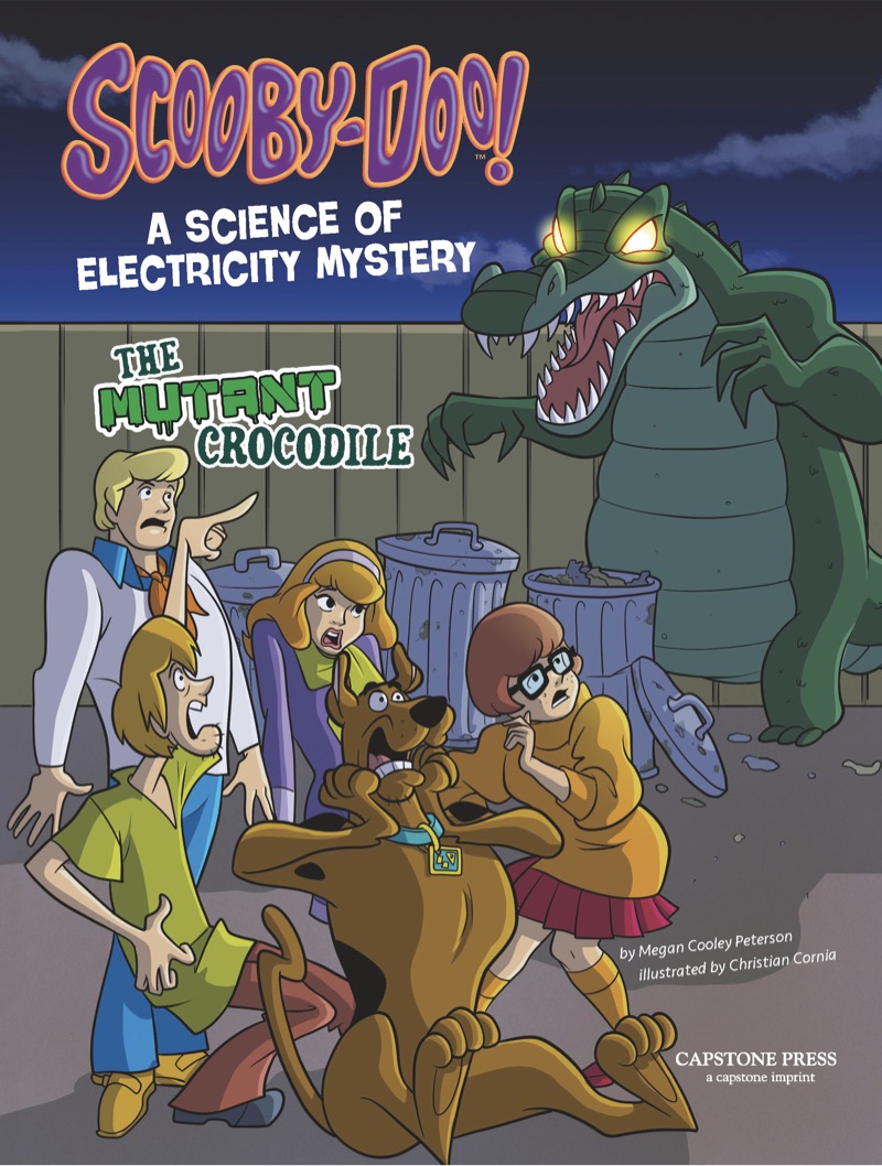 Scooby-Doo! A Science of Electricity Mystery: The Mutant Crocodile book cover