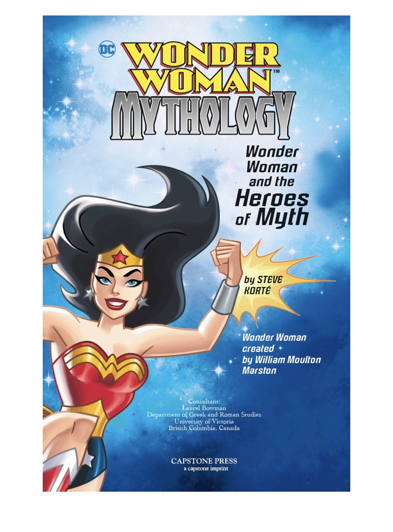 Wonder Woman and the Heroes of Myth book cover