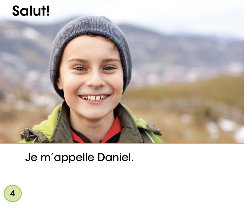 Families in French: Les Familles — page 1