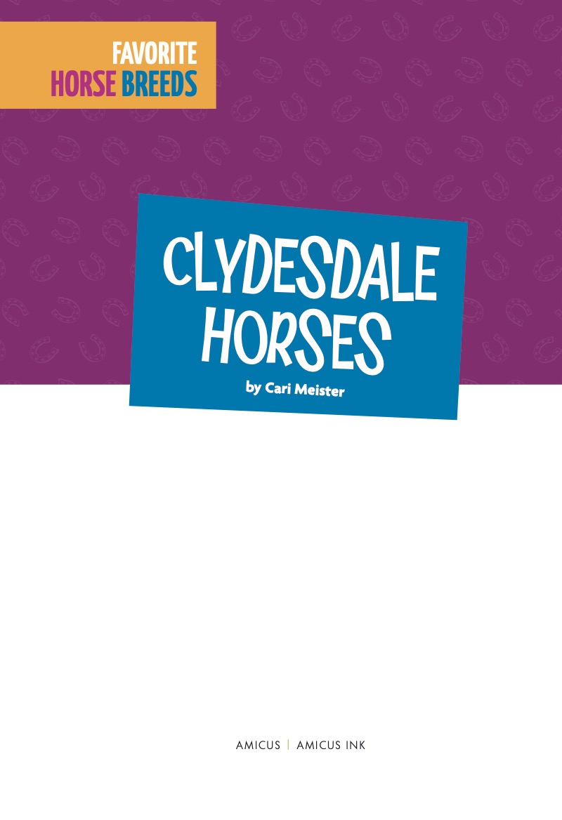 Clydesdale Horses book cover