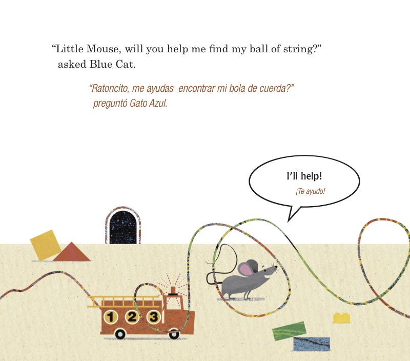 Where Is Blue Cat's Ball? — page 1