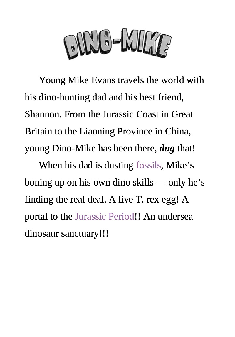 Dino-Mike and Dinosaur Doomsday — page 1