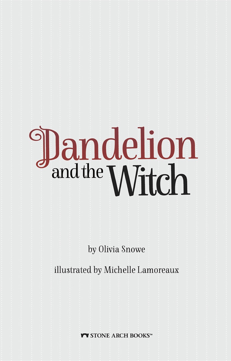 Dandelion and the Witch book cover