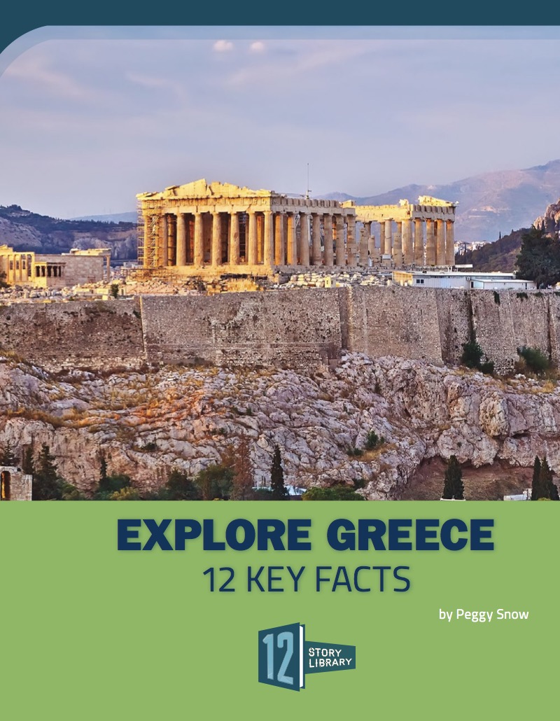 Explore Greece: 12 Key Facts book cover