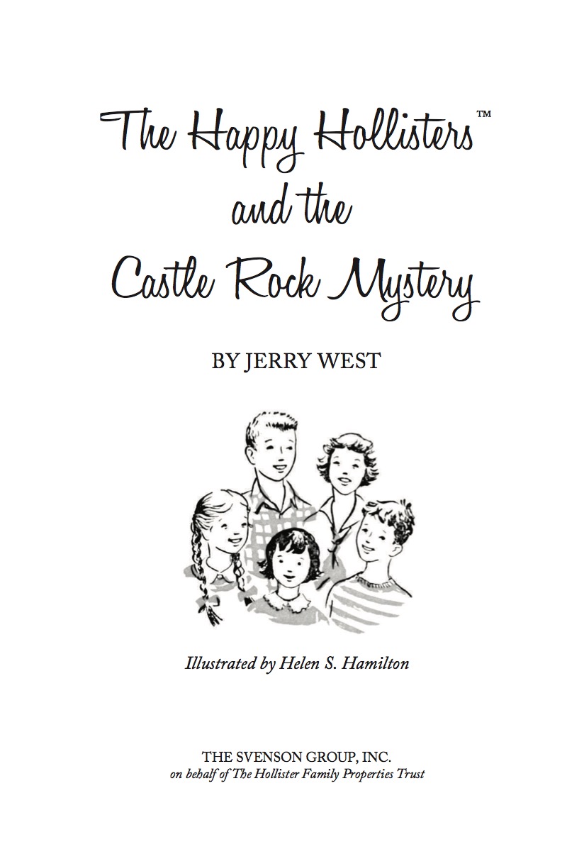 The Happy Hollisters and the Castle Rock Mystery book cover