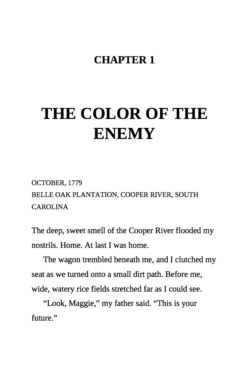 A Rebel Among Redcoats: A Revolutionary War Novel — page 1