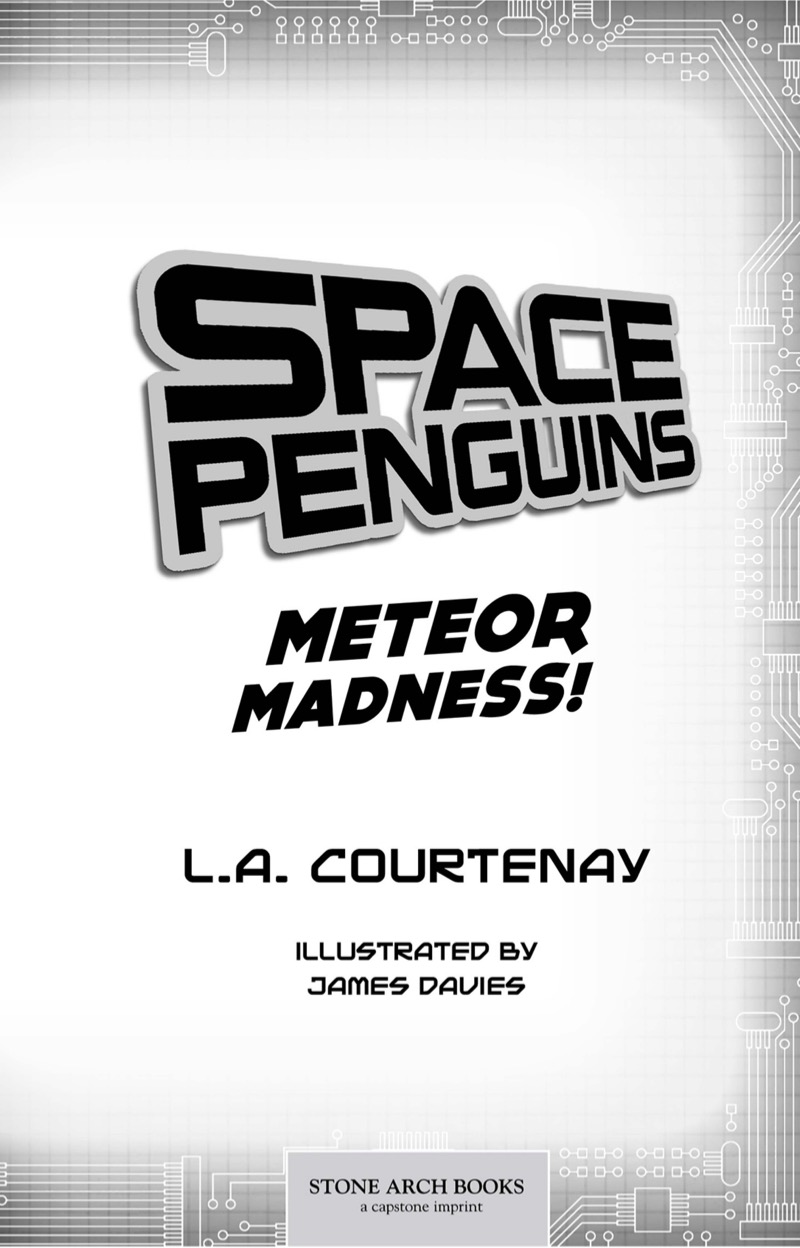 Space Penguins Meteor Madness! book cover