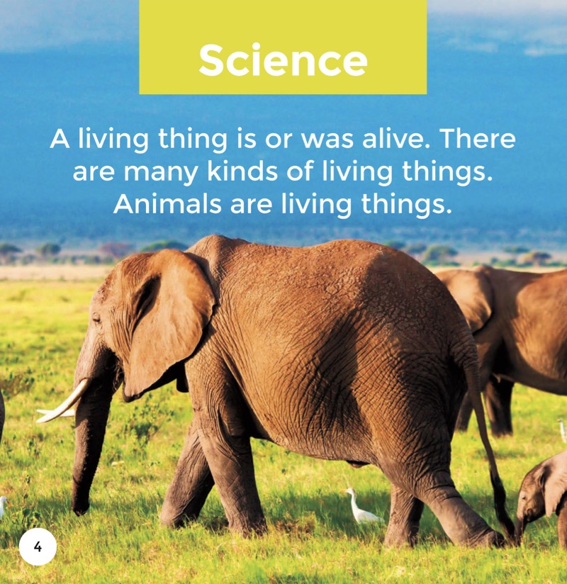 Living and Nonliving — page 1