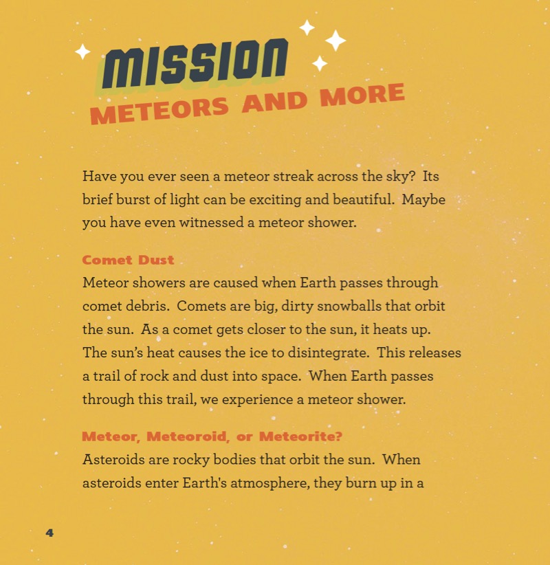 Asteroids, Comets, and Meteoroids — page 1