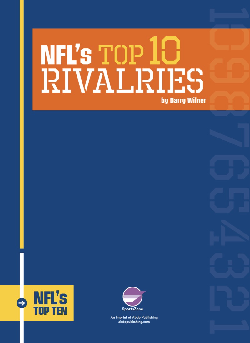 NFL's Top 10 Rivalries book cover