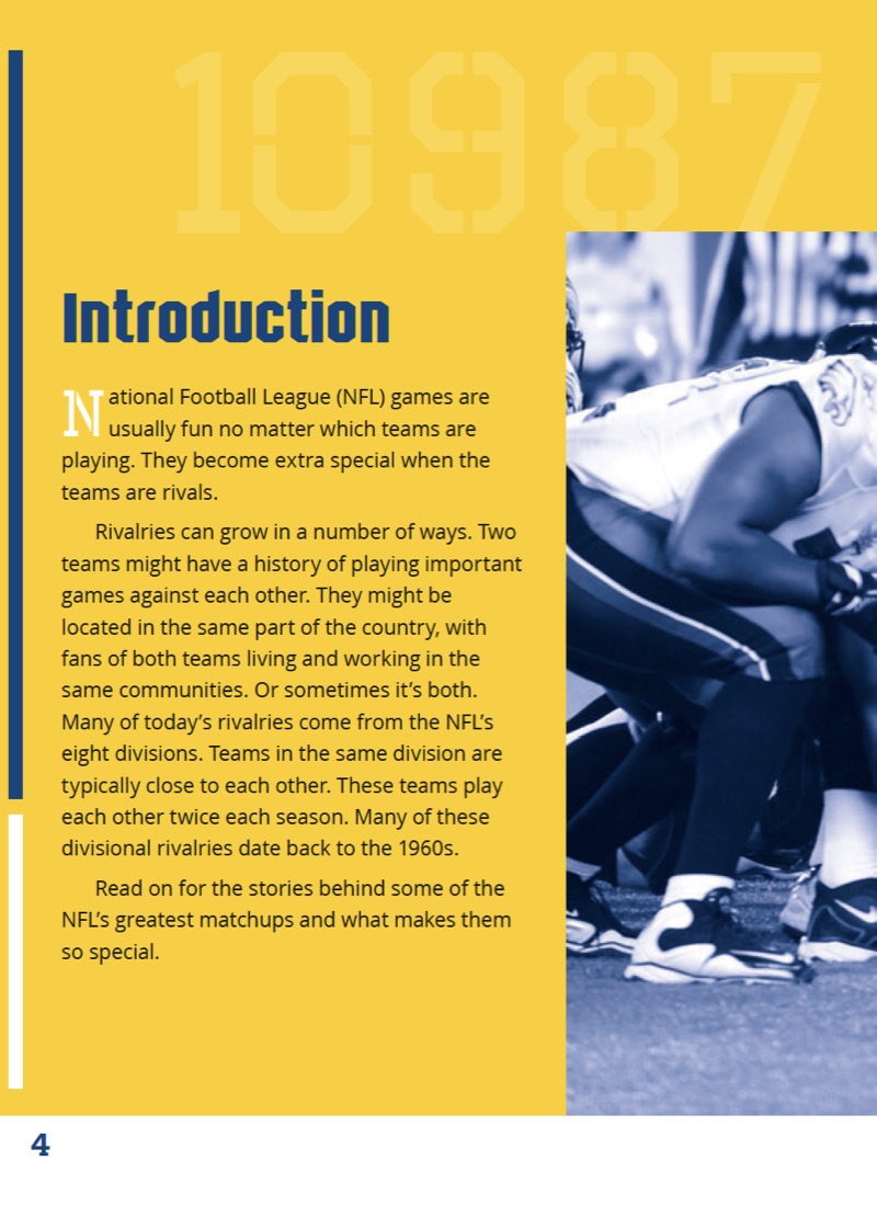 NFL's Top 10 Rivalries — page 1