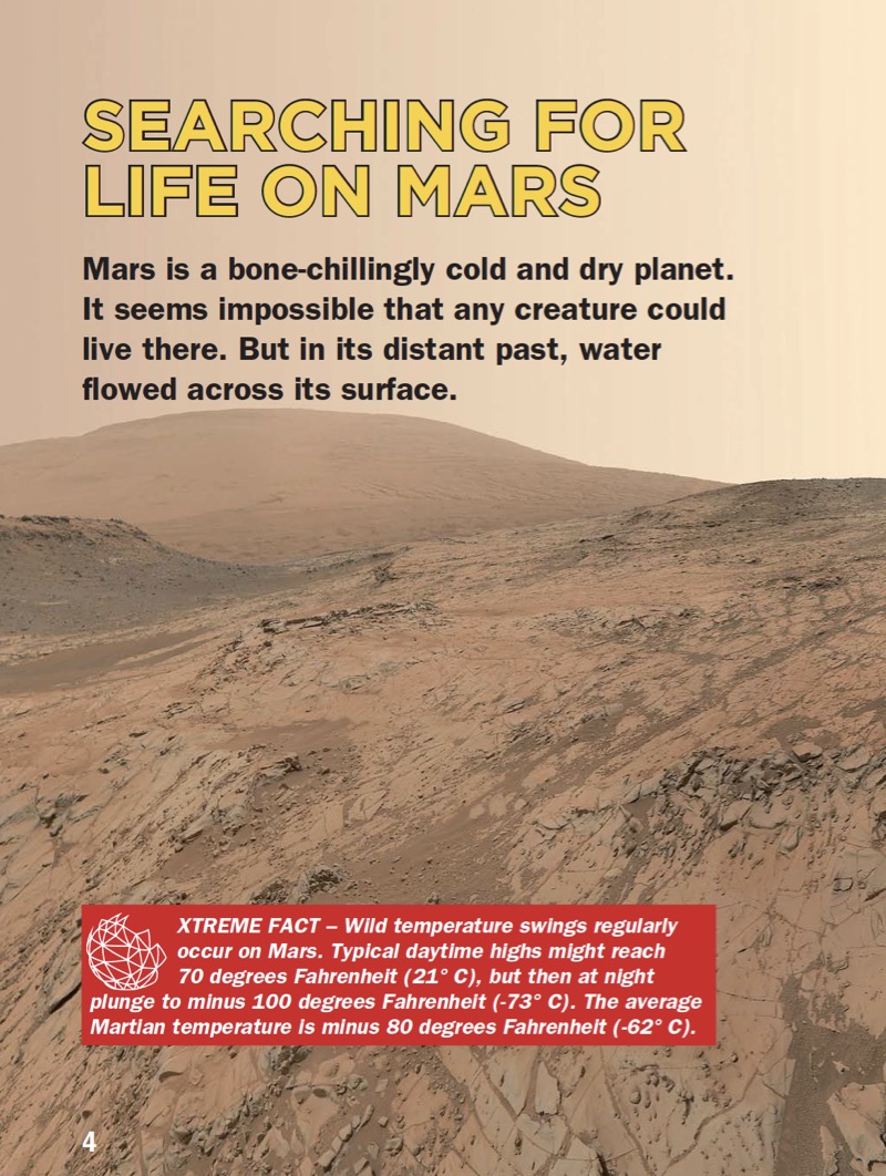 Curiosity Rover: Searching for Life on Mars — page 1