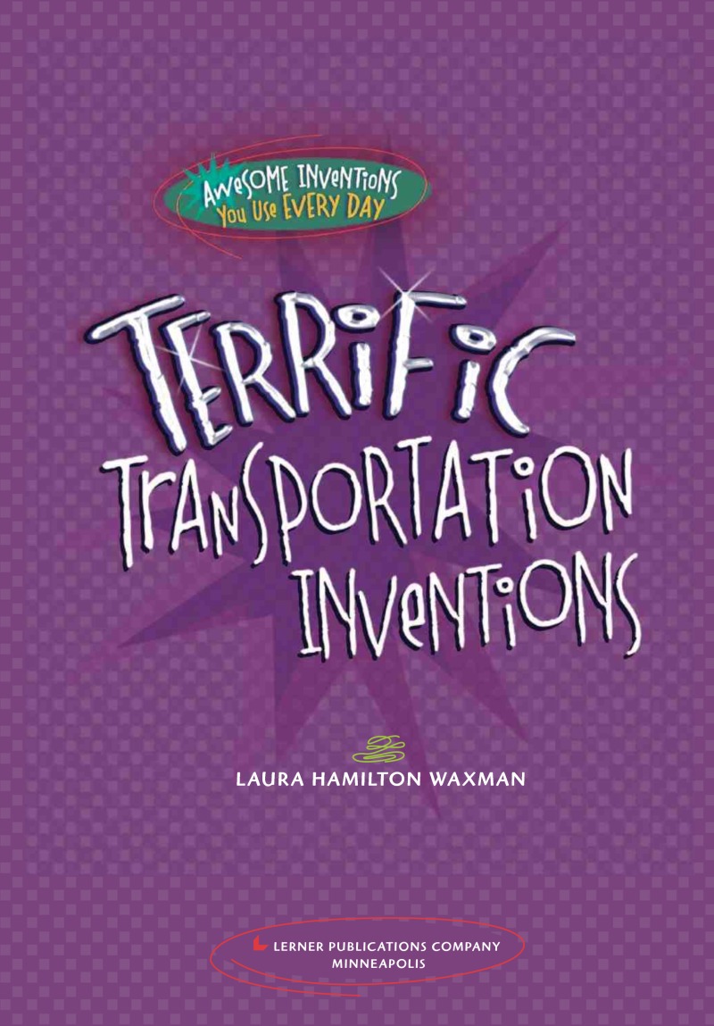 Terrific Transportation Inventions book cover