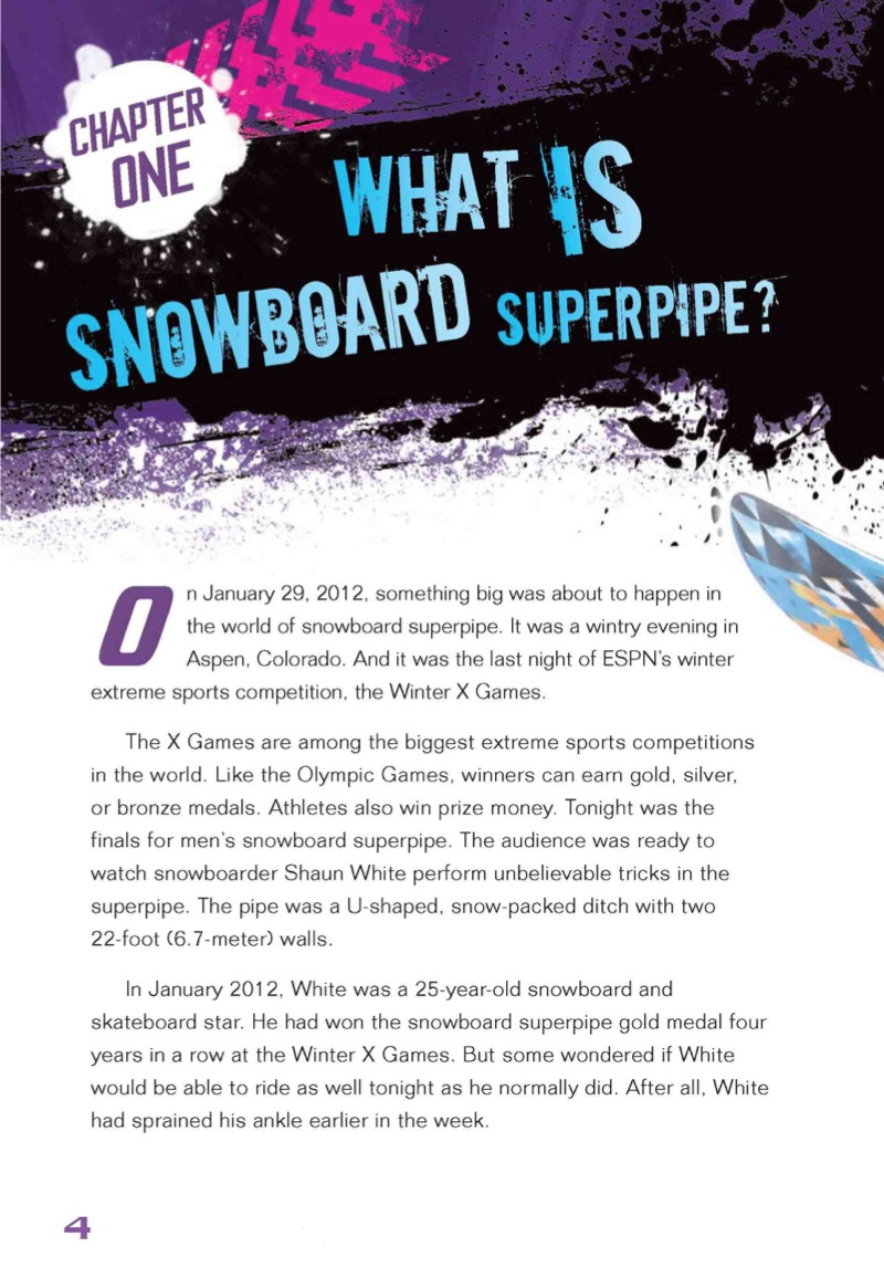 Snowboard Superpipe — page 1