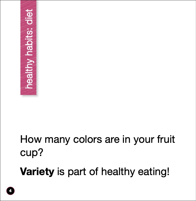 Eat Healthy Foods! — page 1