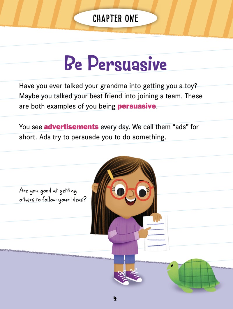 Writing an Ad — page 1