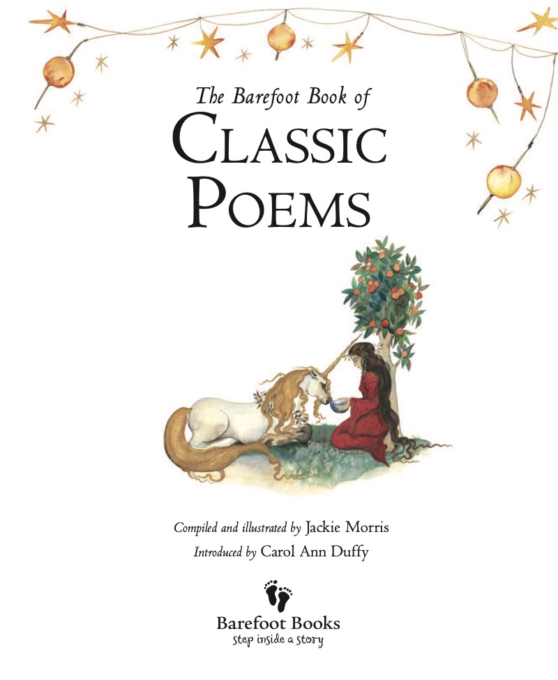The Barefoot Book of Classic Poems book cover