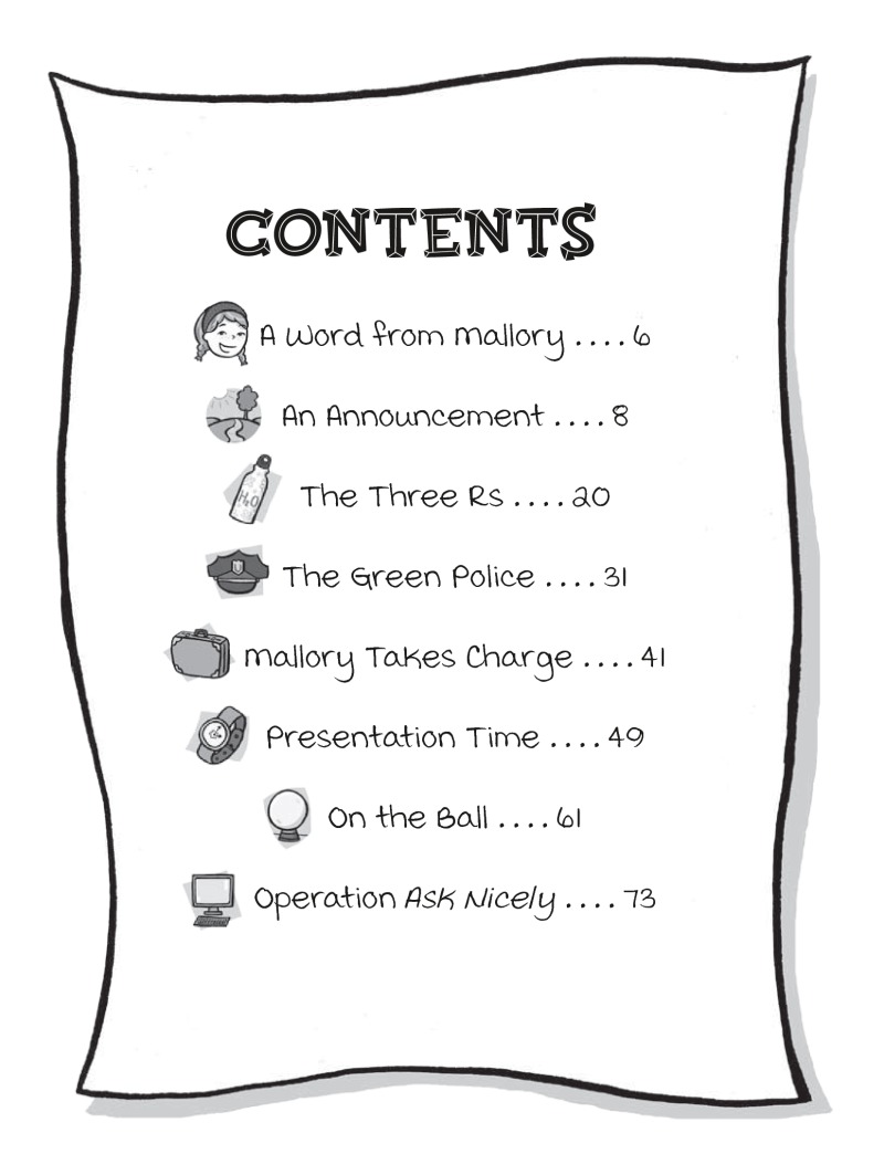 Mallory Goes Green — page 1