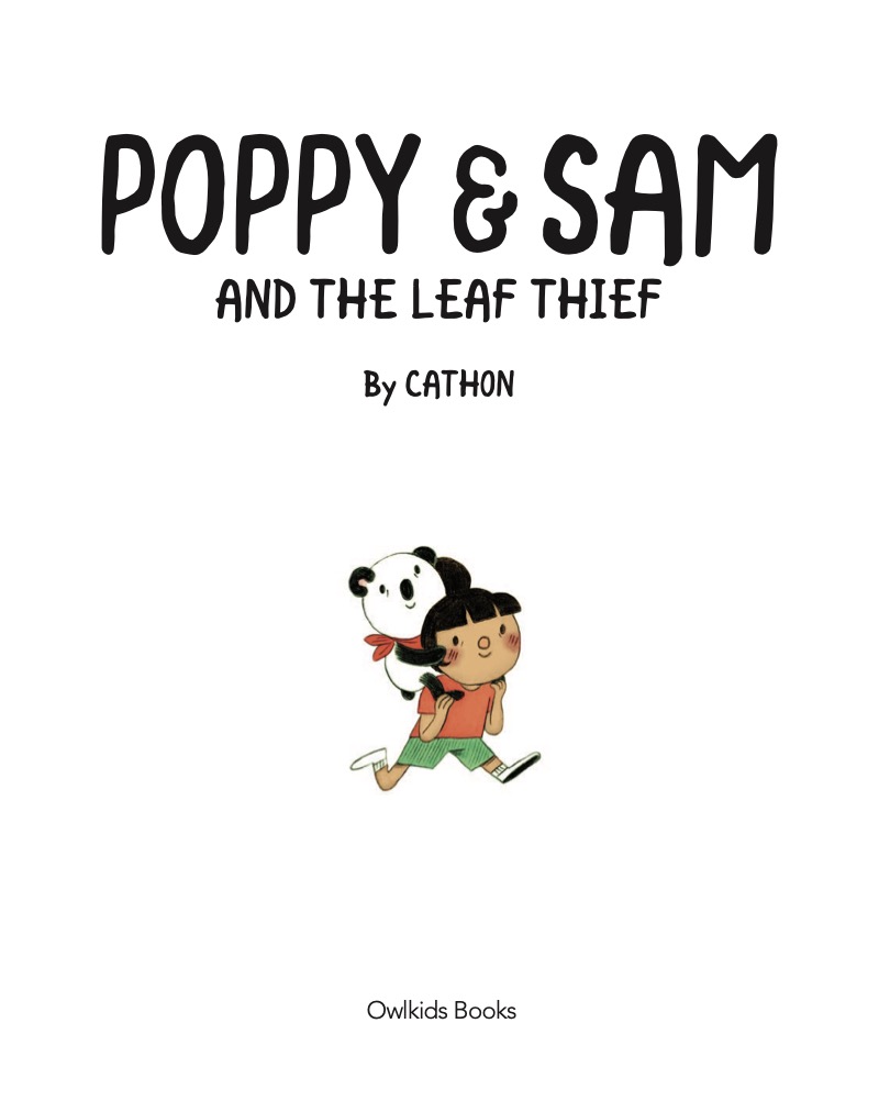 Poppy and Sam Book 1: Poppy and Sam and the Leaf Thief book cover